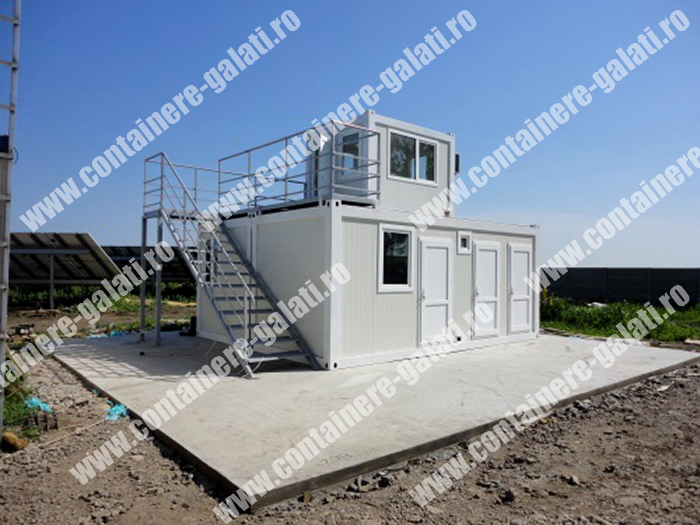 container metalic pret Teleorman